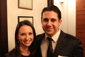 Dr. Saalabian mit Ehefrau